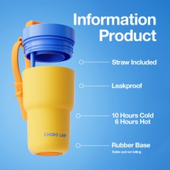Bình Giữ Nhiệt Chako Lab Twist 530ml