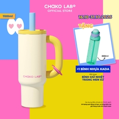 Bình Giữ Nhiệt Tráng Men Sứ Hữu Cơ  Chako Lab Bawang 1100ml