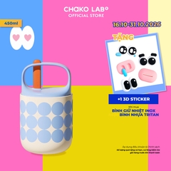 Bình Giữ Nhiệt Inox 316 Chako Lab Baobao 450ml Có Muỗng Tích Hợp