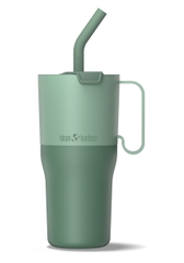 Ly Giữ Nhiệt Klean Kanteen Rise Tumbler 26oz 768ml Nắp Ống Hút Flip Straw Lid, Inox 18/8 Chính Hãng