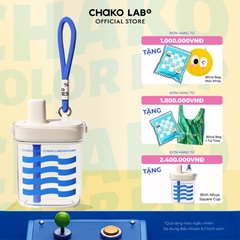 Bình Nước Nhựa Tritan Chako Lab Square Cup 780ml