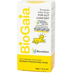 Men vi sinh BioGaia Protectis Baby Drops Lọ 5ml nhỏ giọt trẻ 0m+ bổ sung lợi khuẩn cho đường tiêu hóa