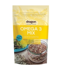 Hỗn hợp hạt Omega 3 hữu cơ Dragon Superfoods 200g