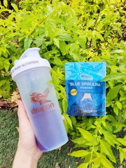 Bột tảo Blue Spirulina hữu cơ Dragon Superfoods 75g