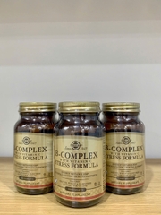 B-Complex with Vitamin C Stress Formula L/100V SOLGAR Hỗ trợ não bộ, đề kháng