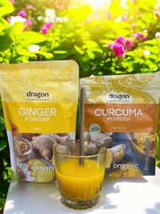Bột gừng nguyên chất hữu cơ Dragon Superfoods 200g