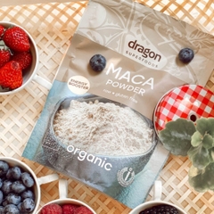 Bột Maca nâu hữu cơ Dragon Superfoods 200g
