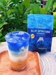 Bột tảo Blue Spirulina hữu cơ Dragon Superfoods 75g