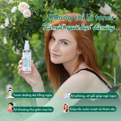 Nước hoa hồng trắng hữu cơ Alteya (100ml)