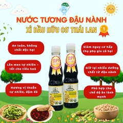Nước tương đậu nành hữu cơ Thái Lan (xì dầu) 300ml