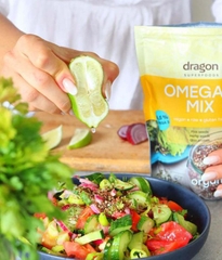 Hỗn hợp hạt Omega 3 hữu cơ Dragon Superfoods 200g
