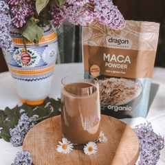 Bột Maca nâu hữu cơ Dragon Superfoods 200g