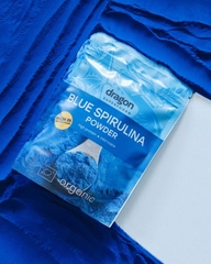 Bột tảo Blue Spirulina hữu cơ Dragon Superfoods 75g