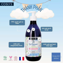 Sữa tắm gội 2 in 1 cho bé hữu cơ Coslys (500ml)