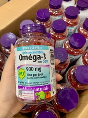 Omega 3 Triple Strength CoQ10 Webber Naturals 80v