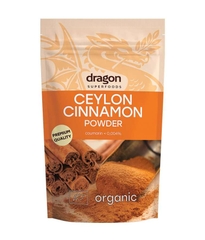 Bột quế ceylon hữu cơ Dragon Superfoods 150g