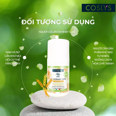 Lăn khử mùi hữu cơ cho da nhạy cảm Coslys (50ml)