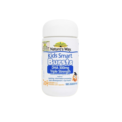 Kids Smart Bursts DHA 300mg Triple Strength L/50V NATURE’S
