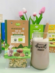 Hỗn hợp hạt hữu cơ 13 | Đậu gà - Hạt bí - Hạt điều