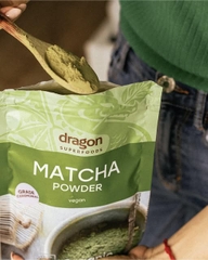 Bột matcha hữu cơ Dragon Superfoods 100g
