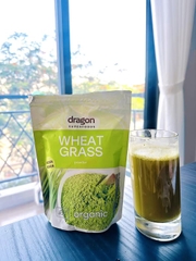 Bột cỏ lúa mì hữu cơ Dragon Superfoods 150g