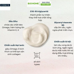 Kem dưỡng thể hữu cơ Coslys (200ml)