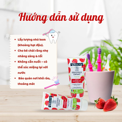 Kem đánh răng trẻ em cho răng sữa hữu cơ Coslys (50ml)