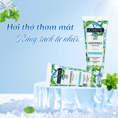 Kem đánh răng the mát hữu cơ Coslys (100g)