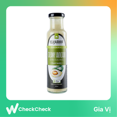 Nước xốt salad hữu cơ quả bơ Ozganics 250ml