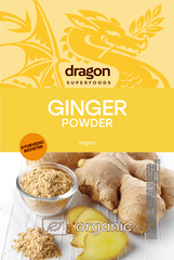 Bột gừng nguyên chất hữu cơ Dragon Superfoods 200g