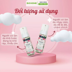 Sữa rửa mặt cho da khô và nhạy cảm hữu cơ Coslys (150ml)
