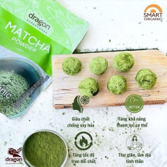 Bột matcha hữu cơ Dragon Superfoods 100g