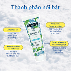 Kem đánh răng the mát hữu cơ Coslys (100g)