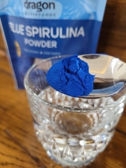 Bột tảo Blue Spirulina hữu cơ Dragon Superfoods 75g