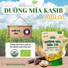 Đường mía hữu cơ Kasib 1kg