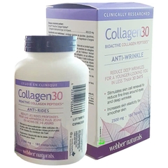 Collagen30 WEBBER NATURALS - Collagen Peptide Hoạt Tính Sinh Học Cao