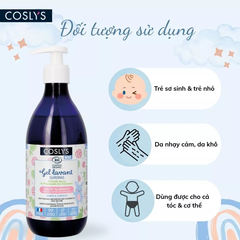 Sữa tắm gội 2 in 1 cho bé hữu cơ Coslys (500ml)