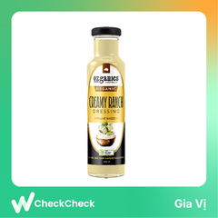 Nước xốt salad hữu cơ Ozganics Creamy Ranch 250ml