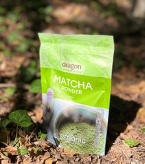 Bột matcha hữu cơ Dragon Superfoods 100g