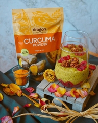 Bột nghệ nguyên chất hữu cơ Dragon Superfoods