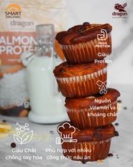 Bột protein hạnh nhân hữu cơ Dragon Superfoods 200gr