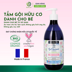 Sữa tắm gội 2 in 1 cho bé hữu cơ Coslys (500ml)