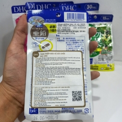 Zinc 30Ngày G/30v DHC Kẽm Giảm Mụn, Tăng Miễn Dịch