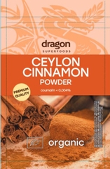 Bột quế ceylon hữu cơ Dragon Superfoods 150g