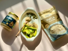 Bột Maca nâu hữu cơ Dragon Superfoods 200g