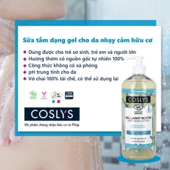 Sữa tắm dạng gel cho da nhạy cảm hữu cơ Coslys (1L)