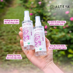 Nước hoa hồng đỏ hữu cơ Alteya (100ml)
