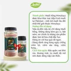 Muối hồng Himalaya dạng mịn 500g