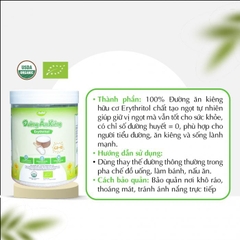 Đường Ăn Kiêng hữu cơ Erythritol ANBIO 500g