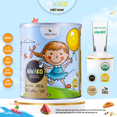 Sữa Hạt Thực Vật Hữu Cơ MIWAKO Vị Gạo Hộp 700g
